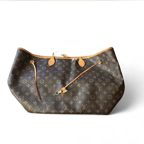 Louis Vuitton Neverfull Monogram MM Canvas Tote  - Authentic - DAMAGED - Picture 1 of 12